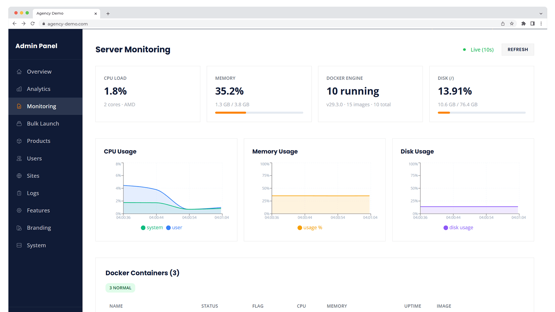 Platform Module Launcher Ui WP Launcher — Open Source Docker WordPress Development Environment ...